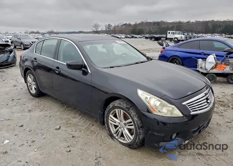 2010 Infiniti G37 z USA, uszkodzony, nr VIN JN1CV6AR5AM451601